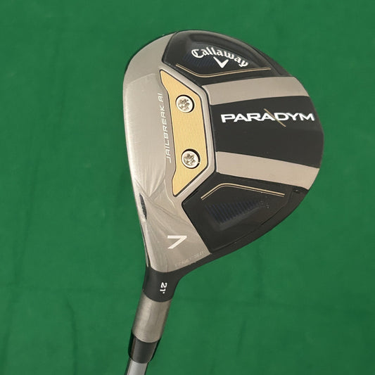 Left Handed Callaway Paradym 7 Wood Project X HZRDUS Silver 60 Regular Flex +HC