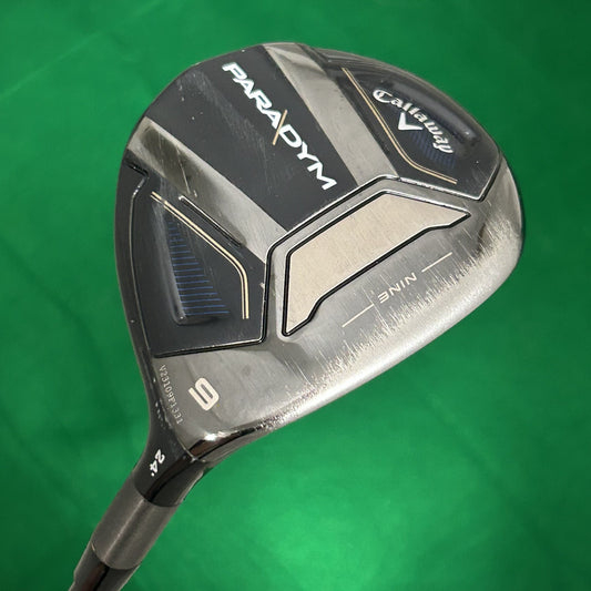 Callaway Paradym 9 Wood Kai'li Dark Waves White 70 Stiff Flex Shaft +HC