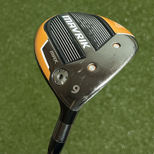 Callaway Mavrik Max 9 Wood UST Helium Black 5 Senior Flex Shaft +HC