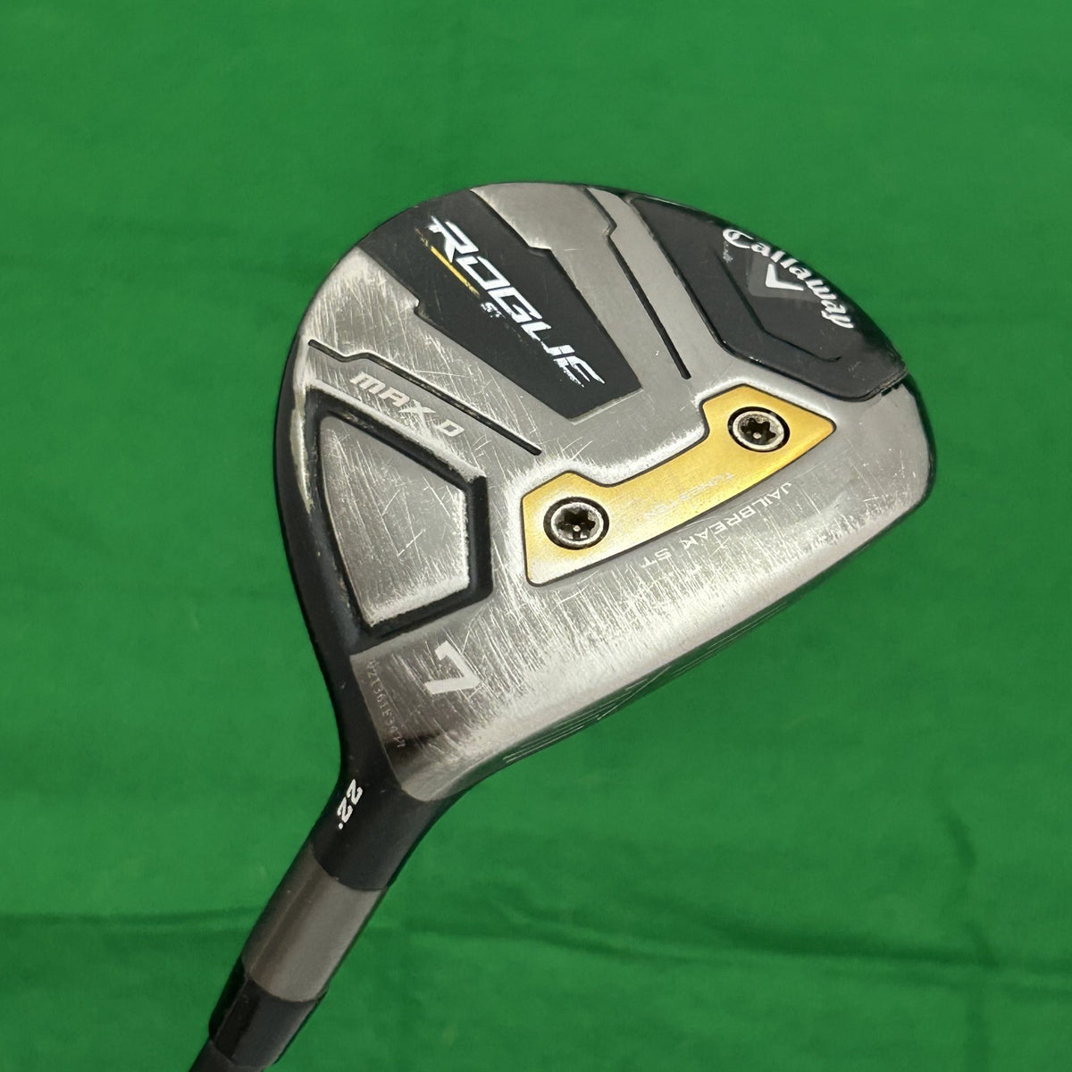 Callaway Rogue ST Max Fairway 7 Wood Project X Cypher Black 40 Senior +HC