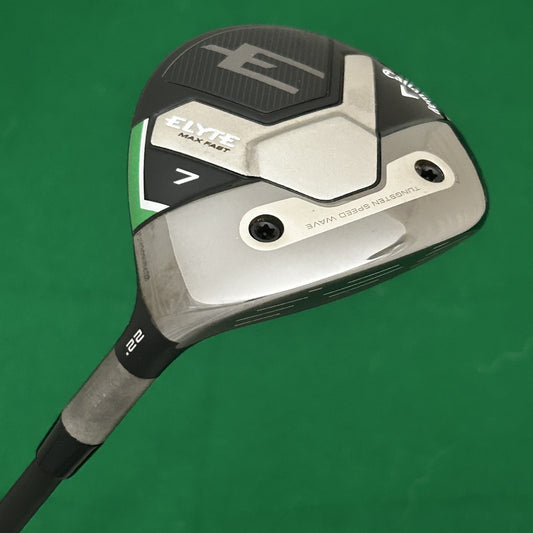 Callaway Elyte Max Fast 7 Wood Mitsubishi Vanquish PL 40 Senior Flex Shaft +HC