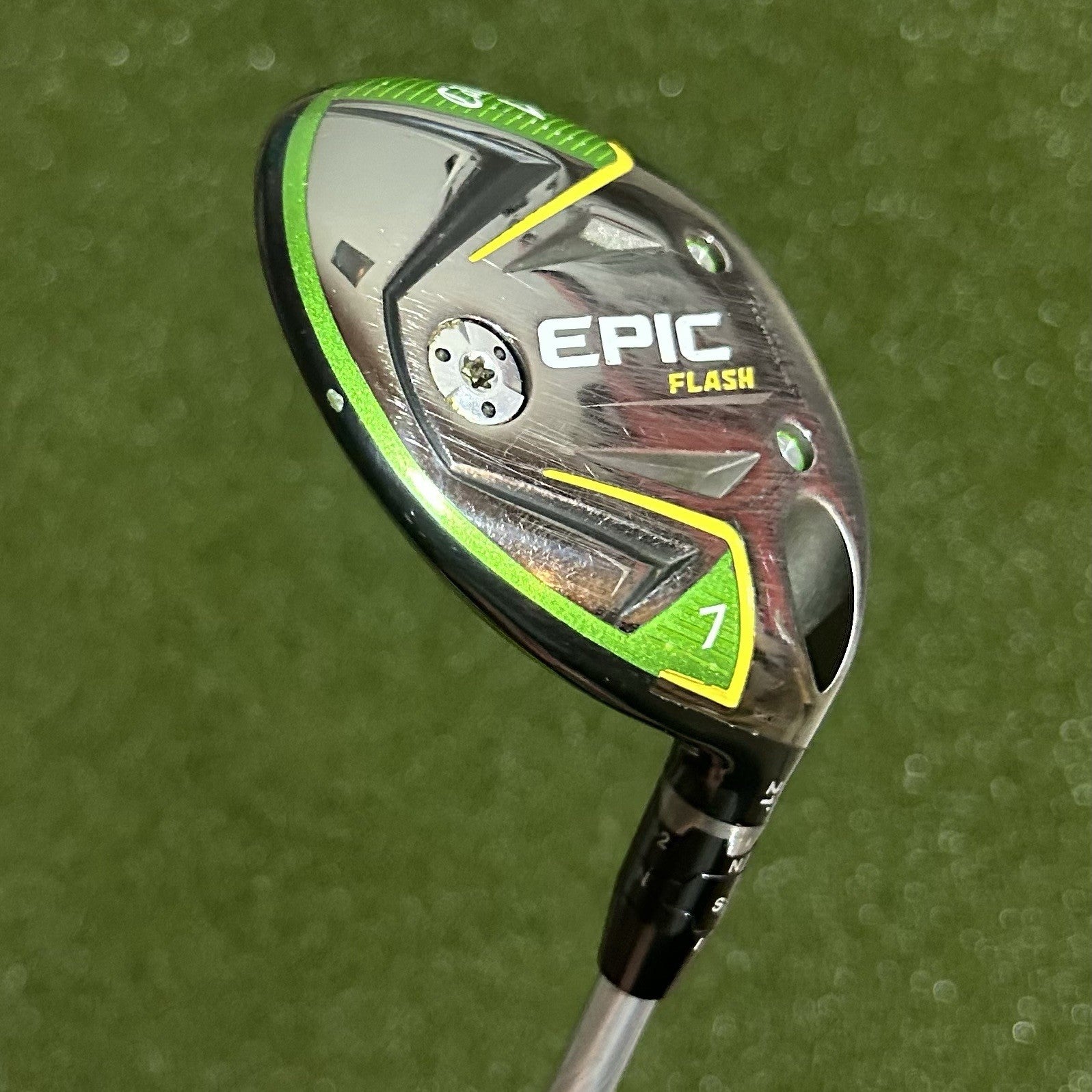 Callaway Epic Flash 7 Wood Project X Evenflow Green 65 Regular Flex +HC