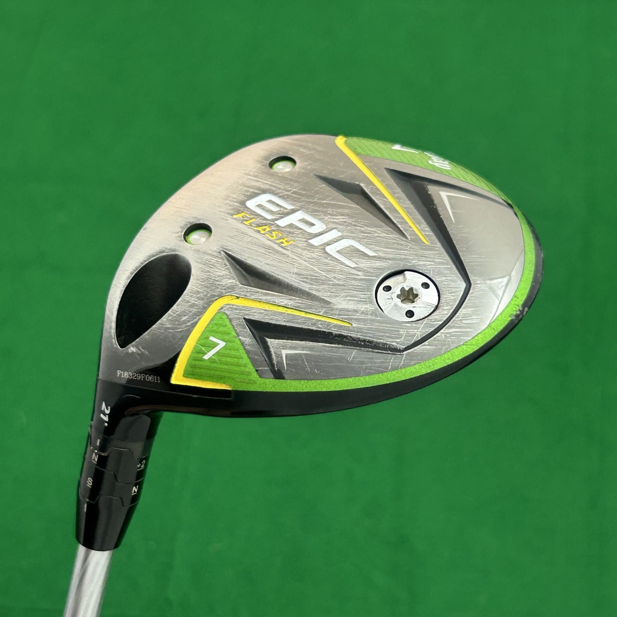 Callaway Epic Flash 7 Wood Project X EvenFlow Green 55 Regular Left-Handed +HC