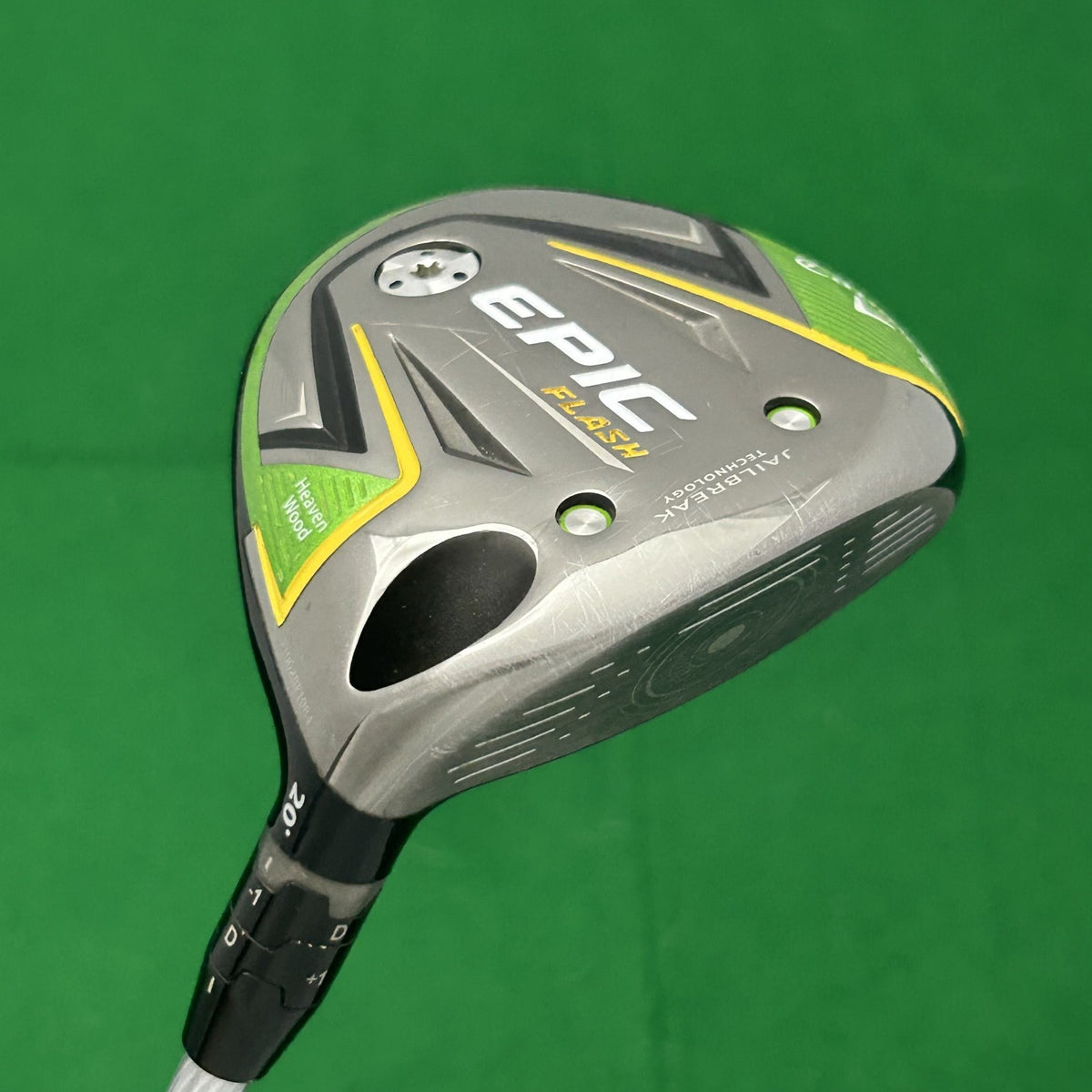Callaway Epic Flash Heavenwood Project X EvenFlow Green 65 Regular +HC