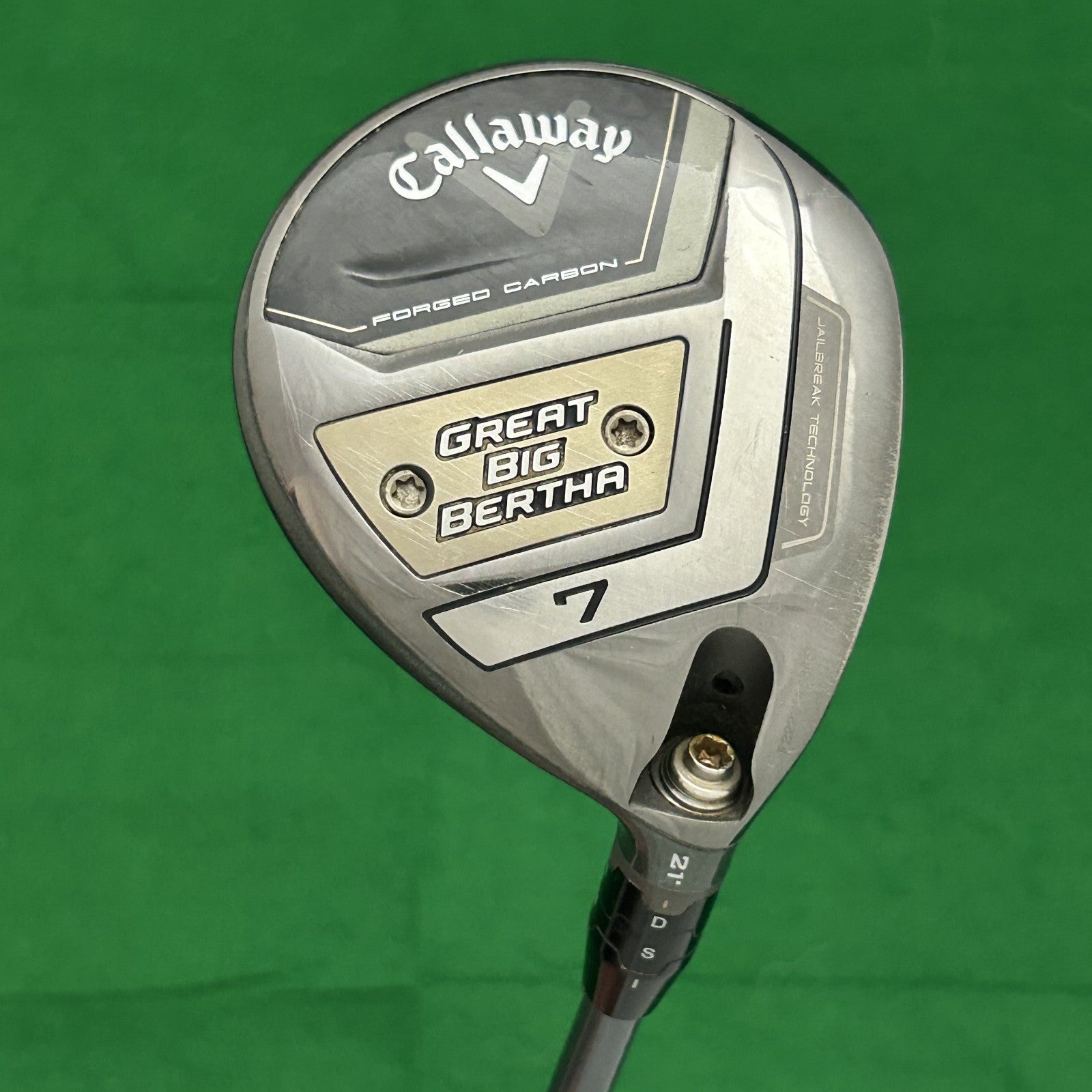 Callaway 2023 Great Big Bertha 7 Wood Project X HZRDUS Silver 50 Regular +HC