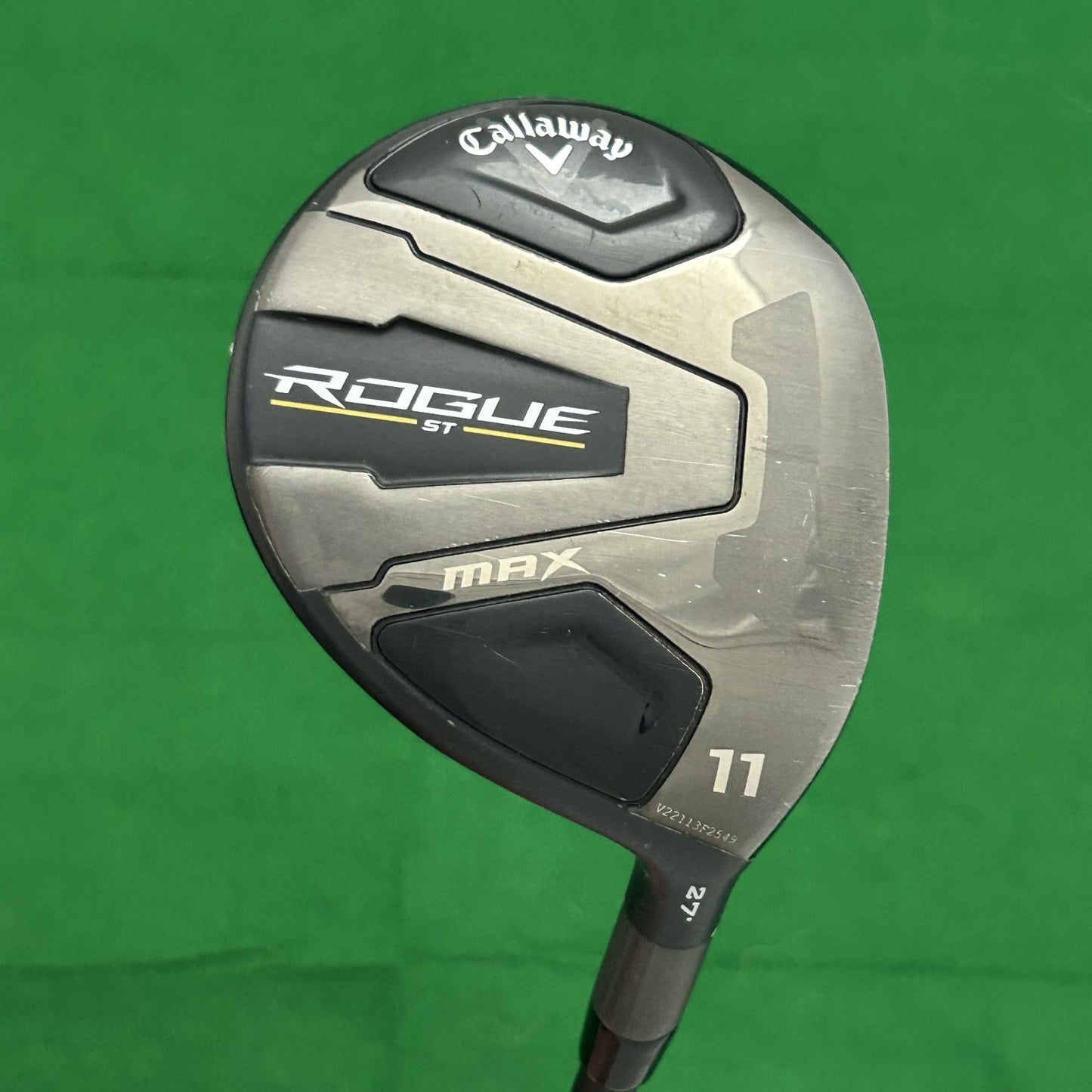 Callaway Rogue ST Max Fairway 11 Wood Project X Cypher Black 50 Senior +HC