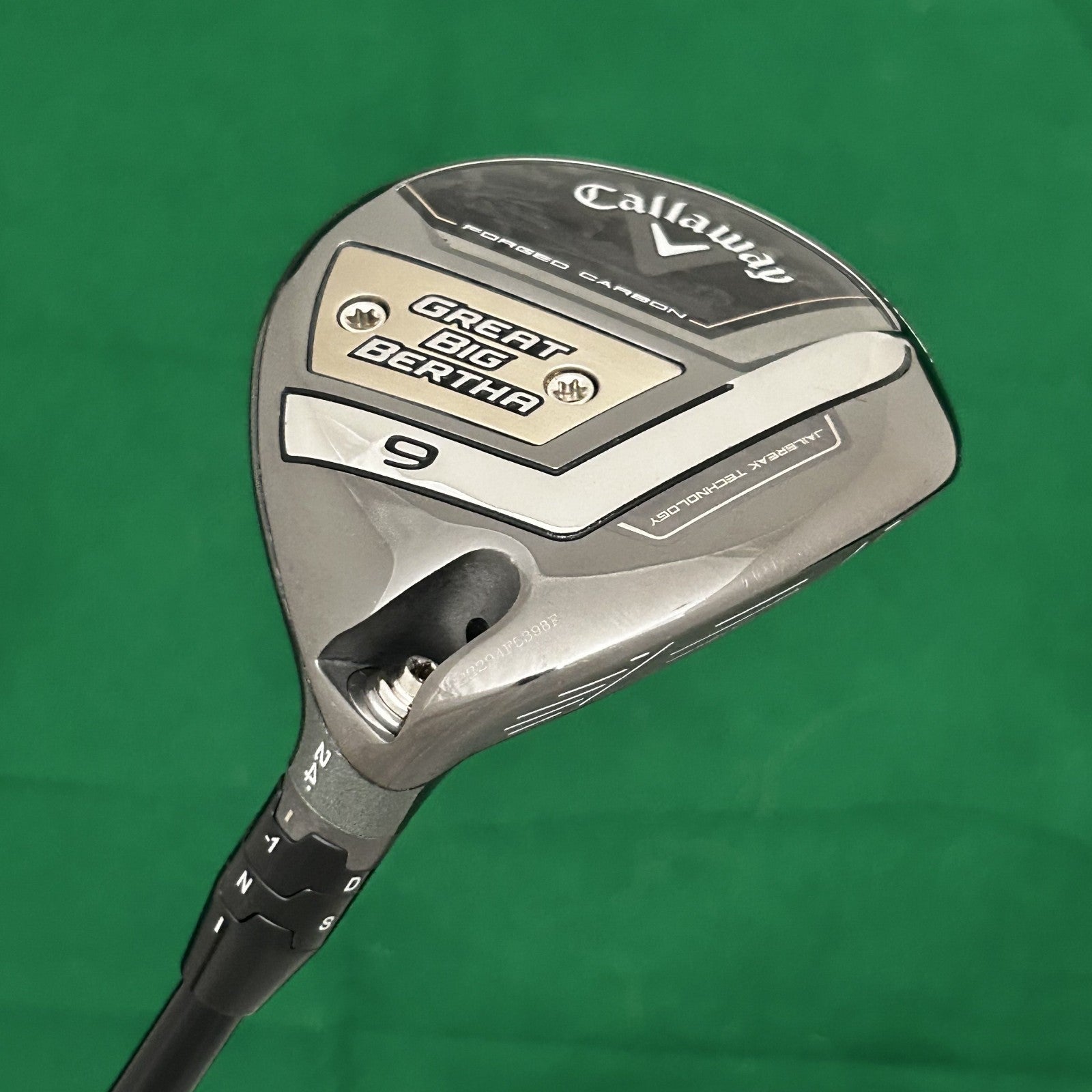 Callaway 2023 Great Big Bertha 9 Wood Mitsubishi MMT 70 Regular Flex