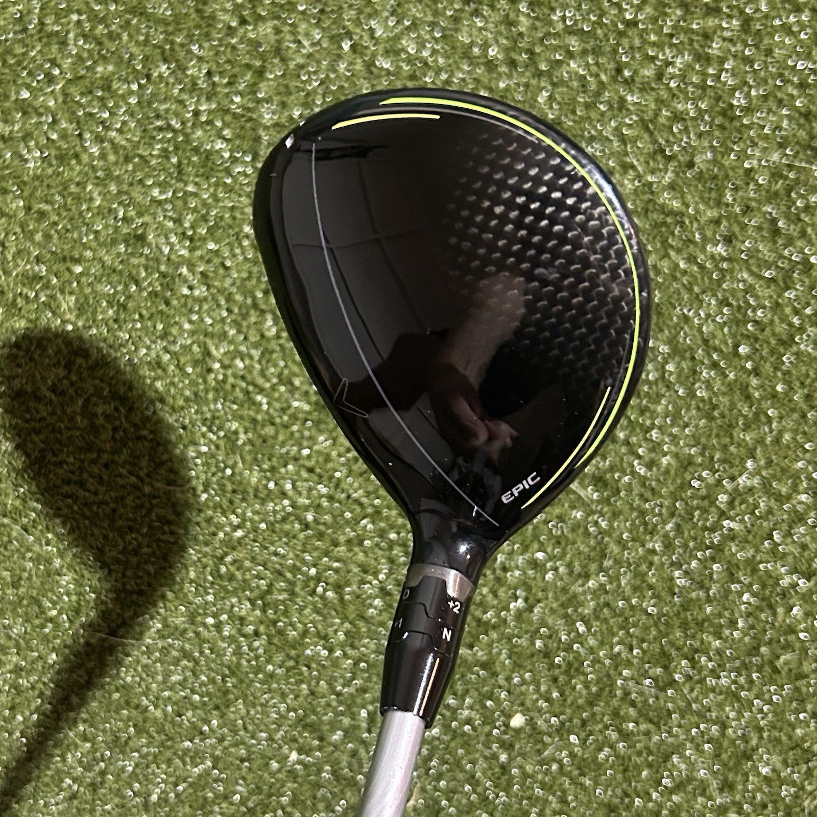Callaway Epic Flash 7 Wood Project X Evenflow Green 65 Regular Flex +HC