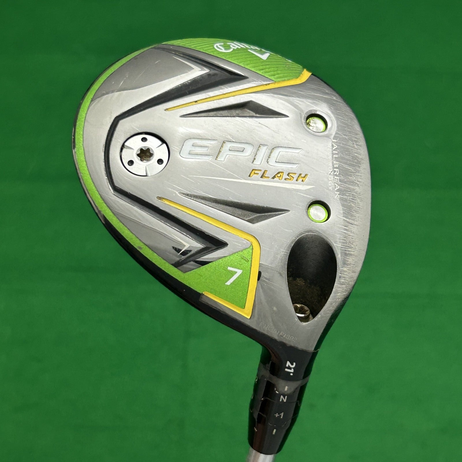 Callaway Epic Flash 7 Wood Project X EvenFlow Green 55 Regular Flex +HC