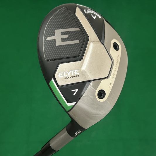 Callaway Elyte Max Fast 7 Wood Mitsubishi Vanquish PL 40 Senior Flex Shaft +HC