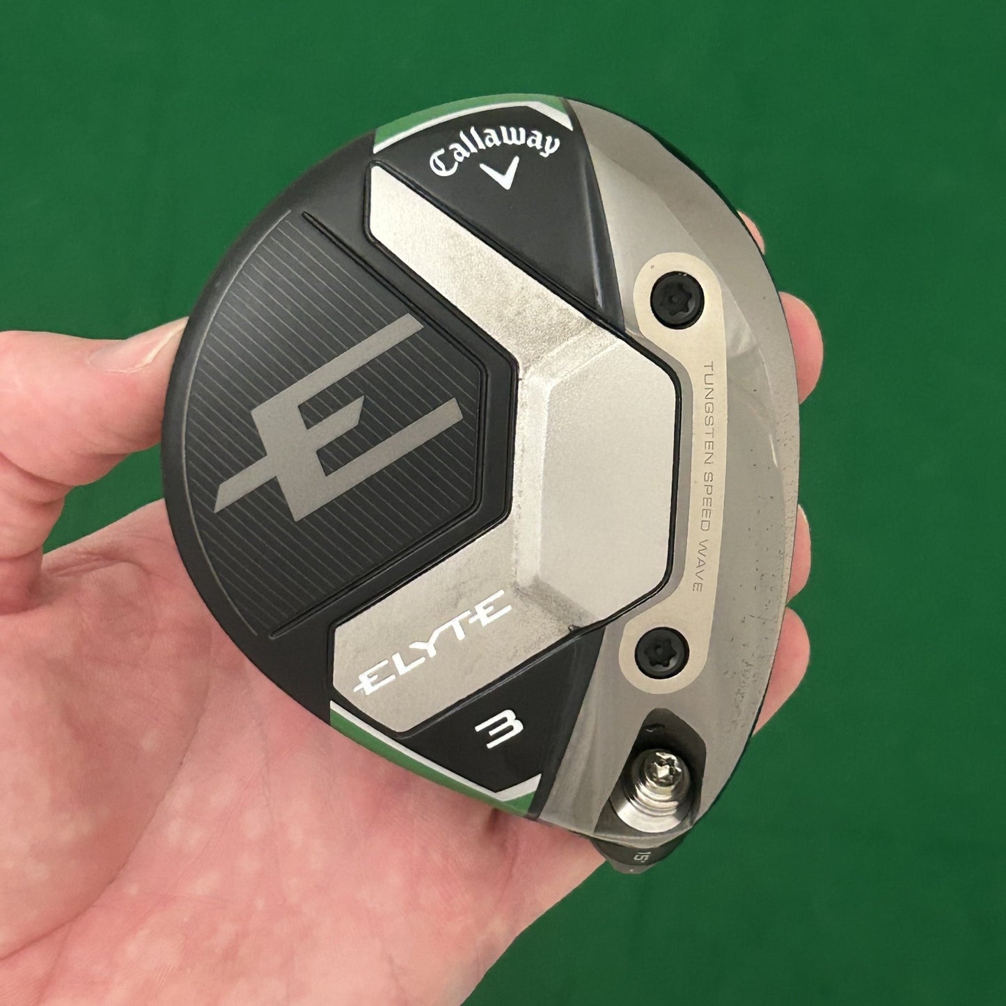 Callaway Elyte 3 Wood (15*) - Club Head & Cover Only
