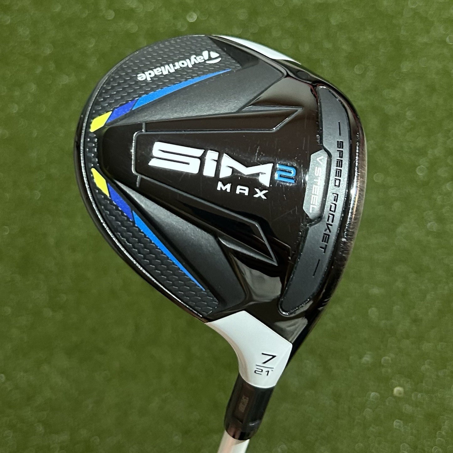 TaylorMade SIM2 Max 7 Wood Aldila Rogue Silver 70 Stiff Flex