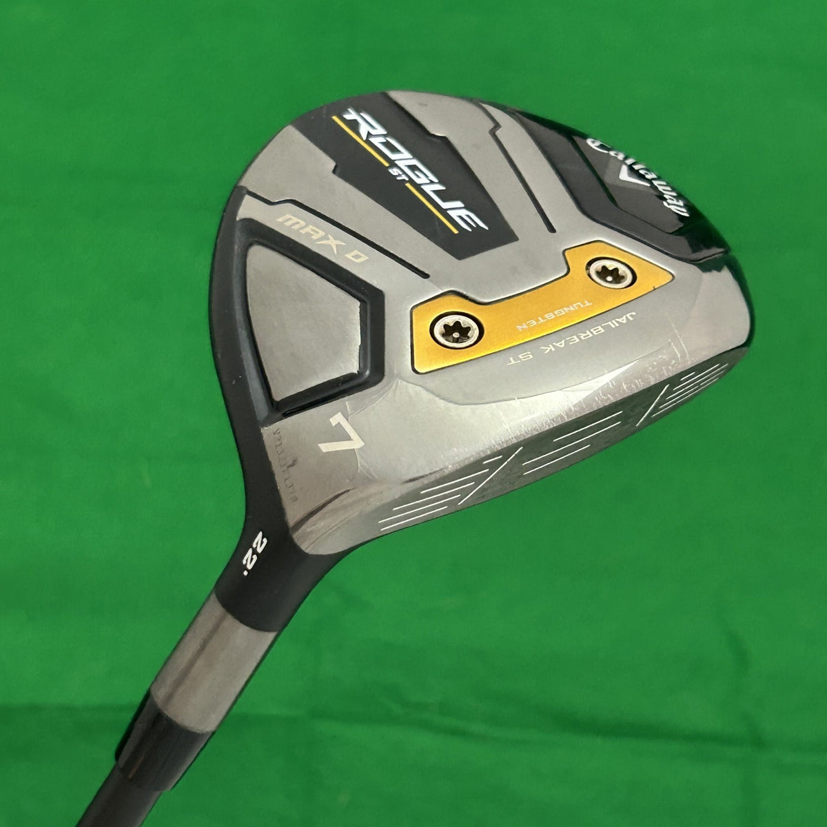 Callaway Rogue ST Max D Fairway 7 Wood Project X Cypher Black 40 Senior +HC