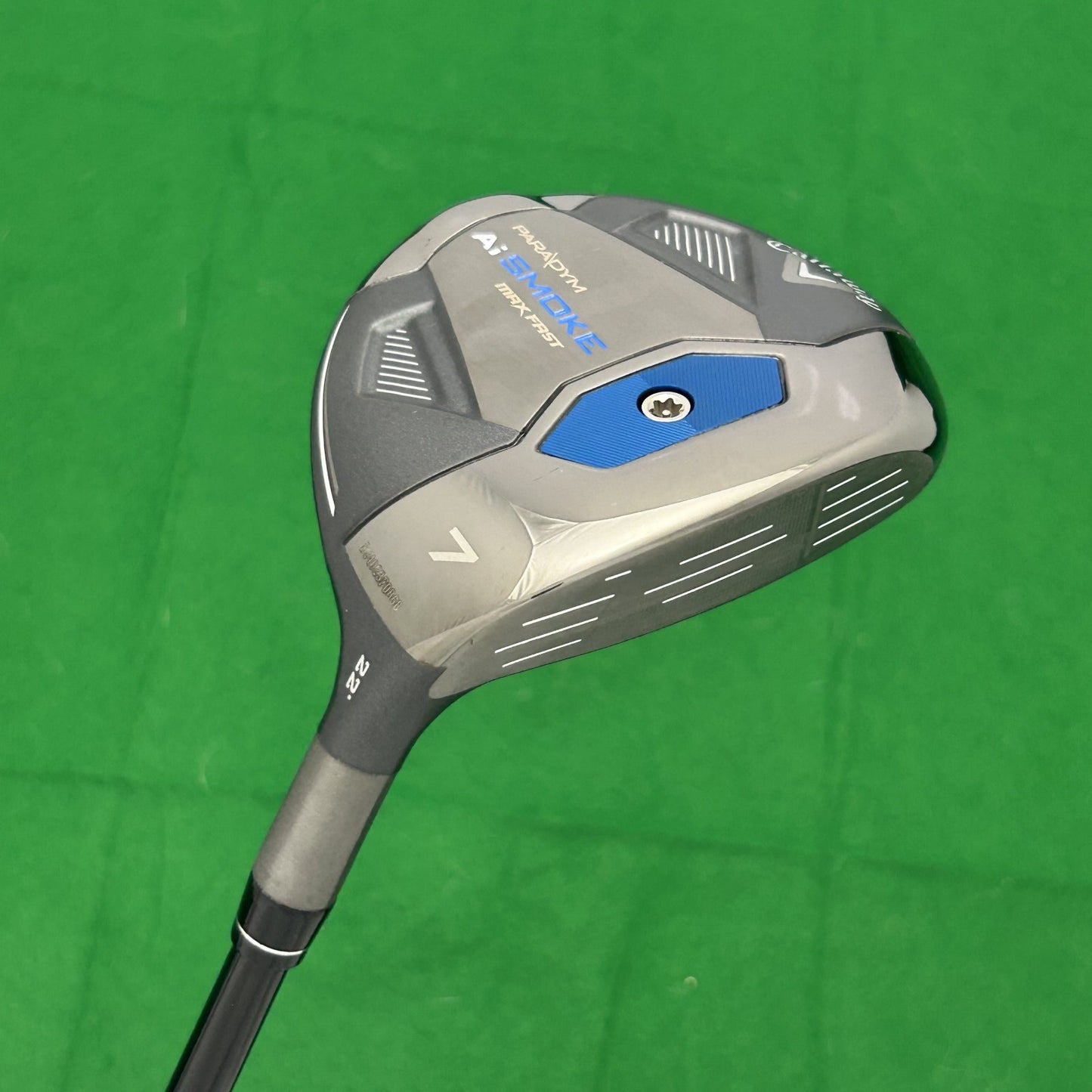 MINT Callaway AI Smoke Max Fast 7 Wood Tensei Blue/Silver Senior Flex Shaft +HC