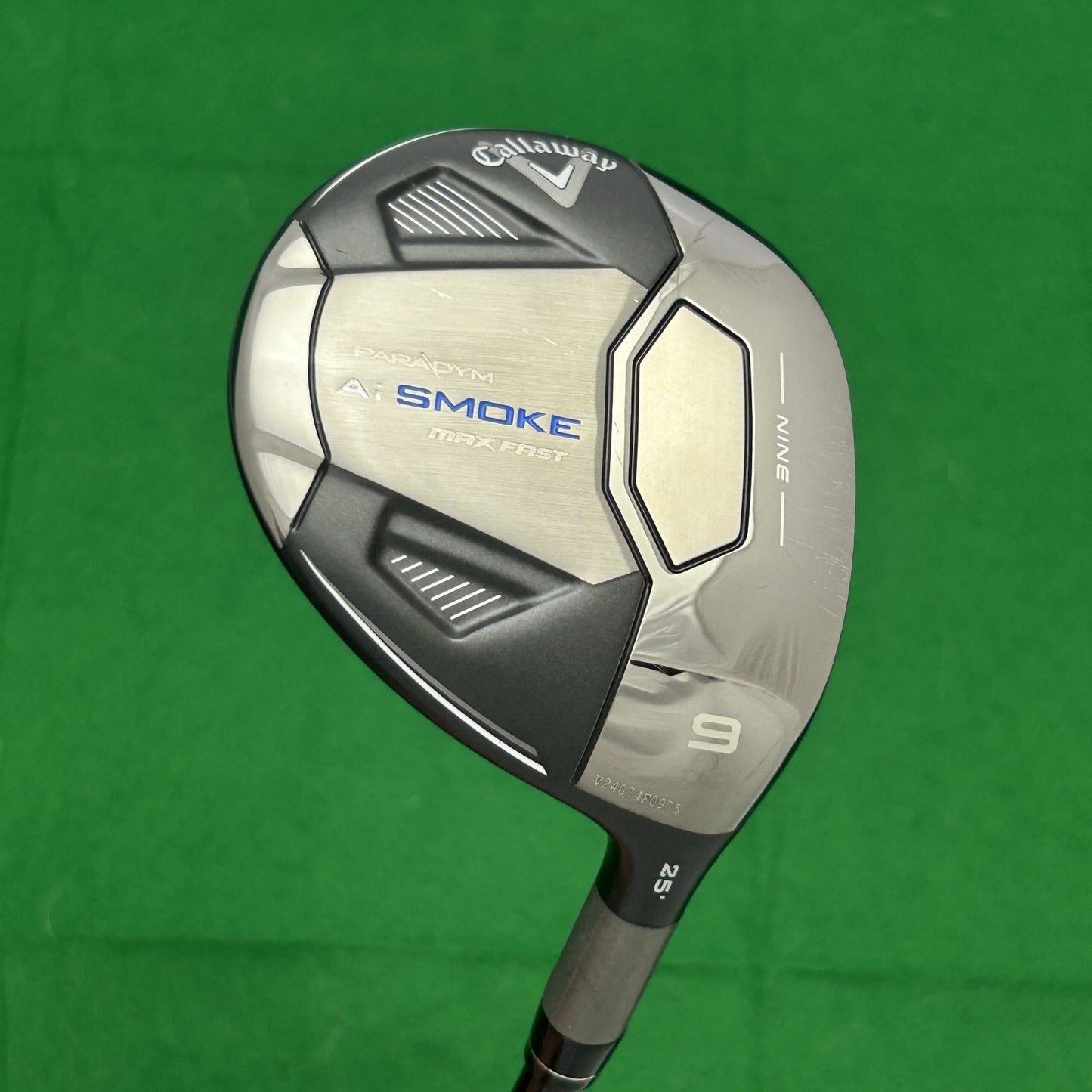 Callaway AI Smoke Max Fast 9 Wood Mitsubishi Tensei Blue/Silver Senior Flex +HC