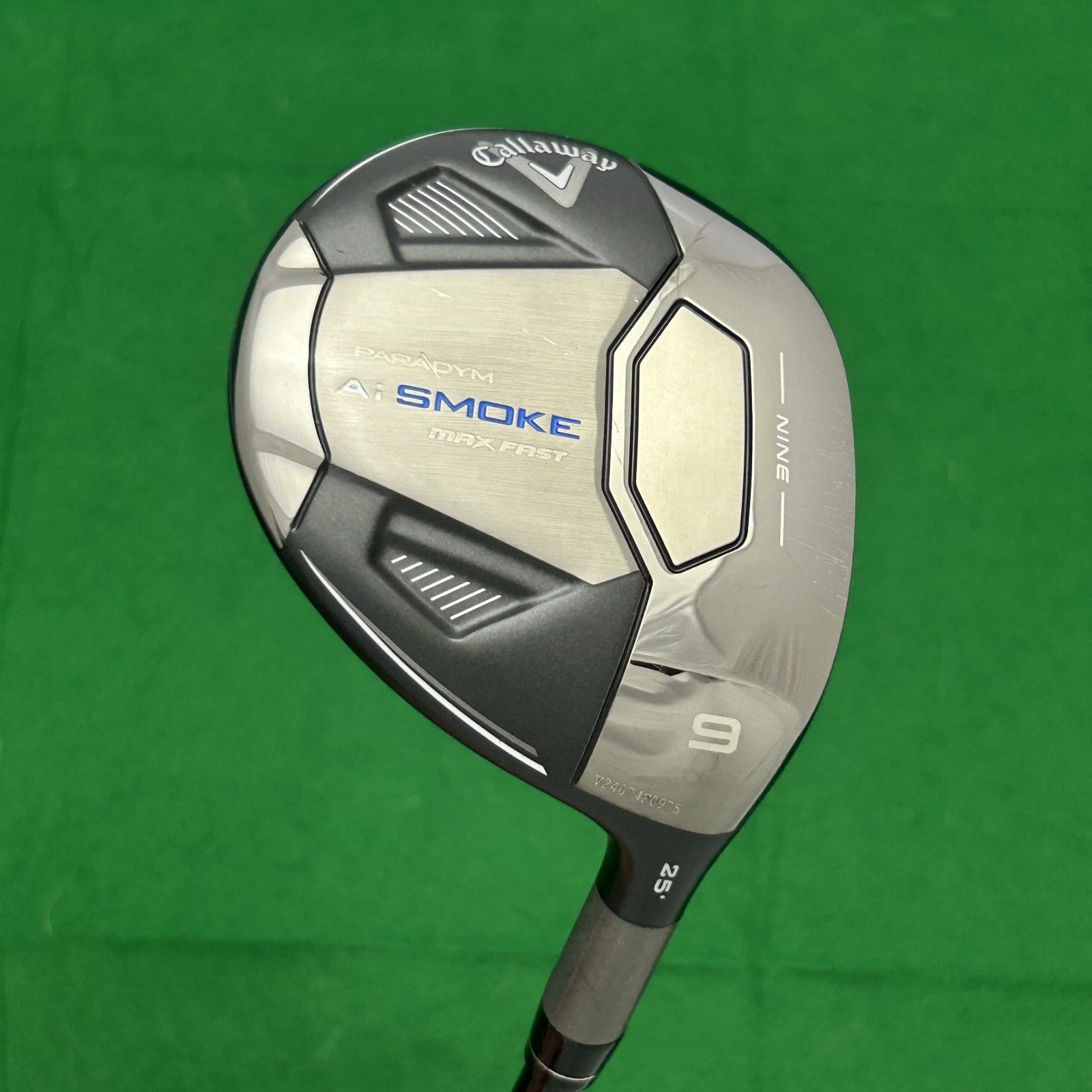 Callaway AI Smoke Max Fast 9 Wood Mitsubishi Tensei Blue/Silver Senior Flex +HC