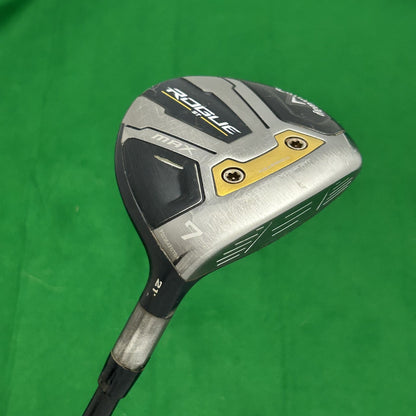 Callaway Rogue ST Max Fairway 7 Wood Mitsubishi Kuro Kage Black 55 Regular +HC