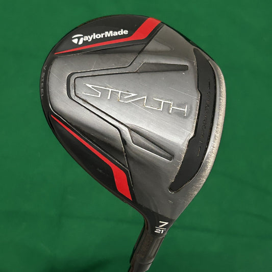 TaylorMade Stealth 7 Wood Mitsubishi Tensei AV Blue 60 Regular Flex Shaft