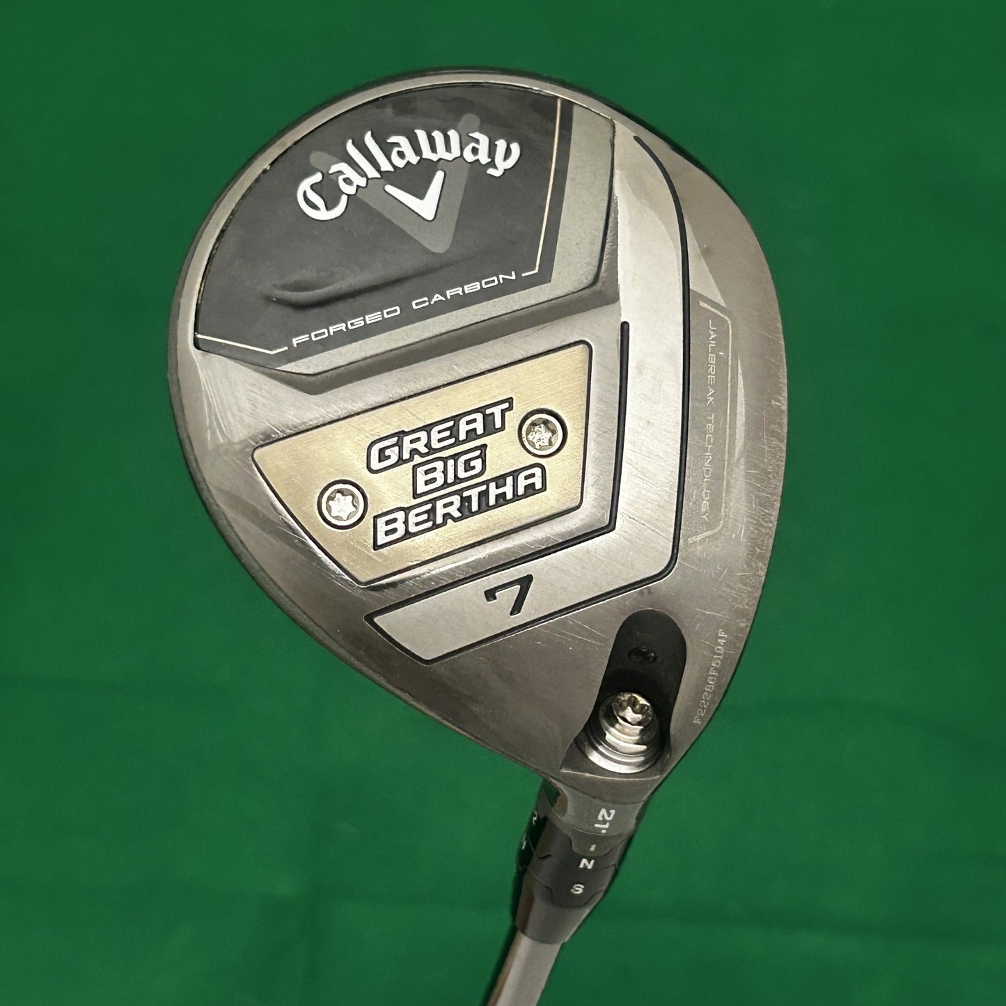 Callaway 2023 Great Big Bertha 7 Wood UST Helium 60 Regular Flex Shaft +HC