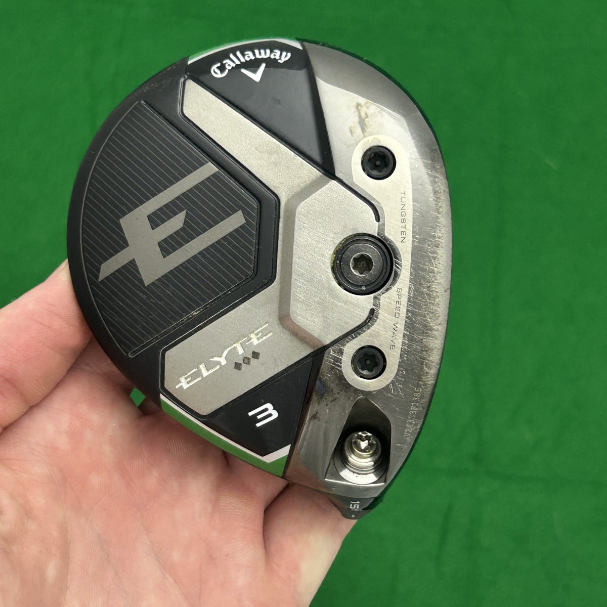 Callaway Elyte Triple Diamond Fairway 3 Wood (15*) Club Head Only +HC (Elite)