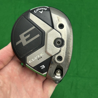 Callaway Elyte Triple Diamond Fairway 3 Wood (15*) Club Head Only +HC (Elite)