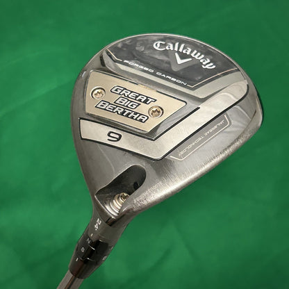 Callaway 2023 Great Big Bertha 9 Wood UST Helium 5 Nanocore Senior Flex