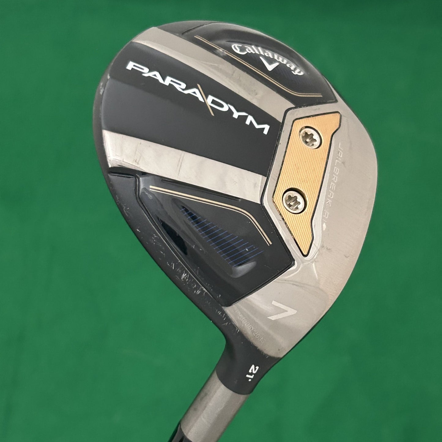 Callaway Paradym 7 Wood Project X HZRDUS Smoke Black RDX 60 Stiff Flex +HC