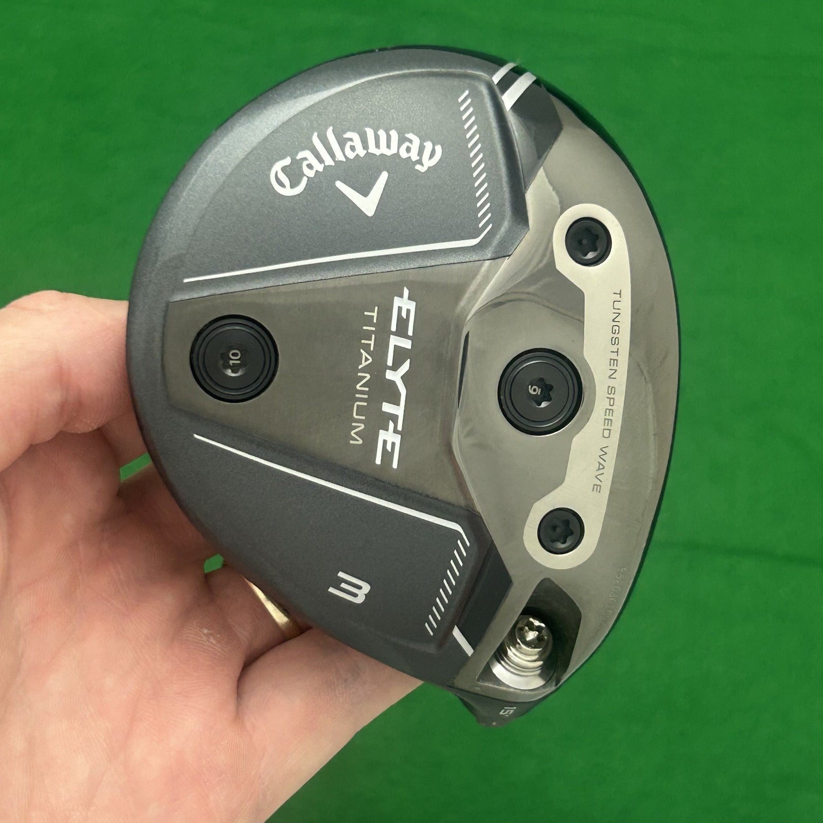 Callaway Elyte Titanium Fairway 3 Wood Head Only +HC (Elite)