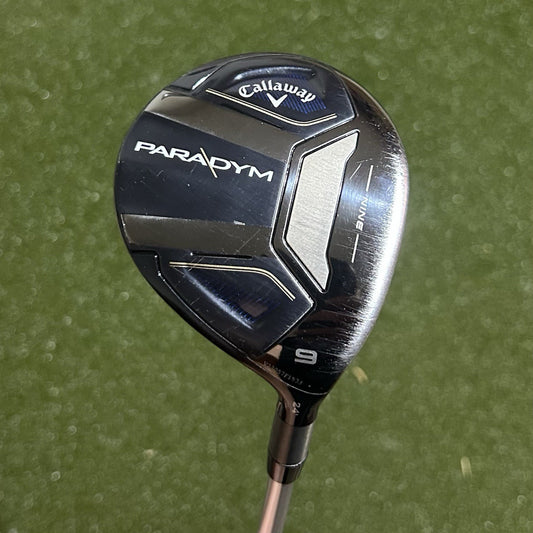 MINT Callaway Paradym 9 Wood Aldila Ascent PL Blue 50 Regular Flex Shaft +HC