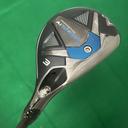 Callaway AI Smoke 3 (18*) Hybrid Project X Cypher Black 70 Stiff Flex +HC