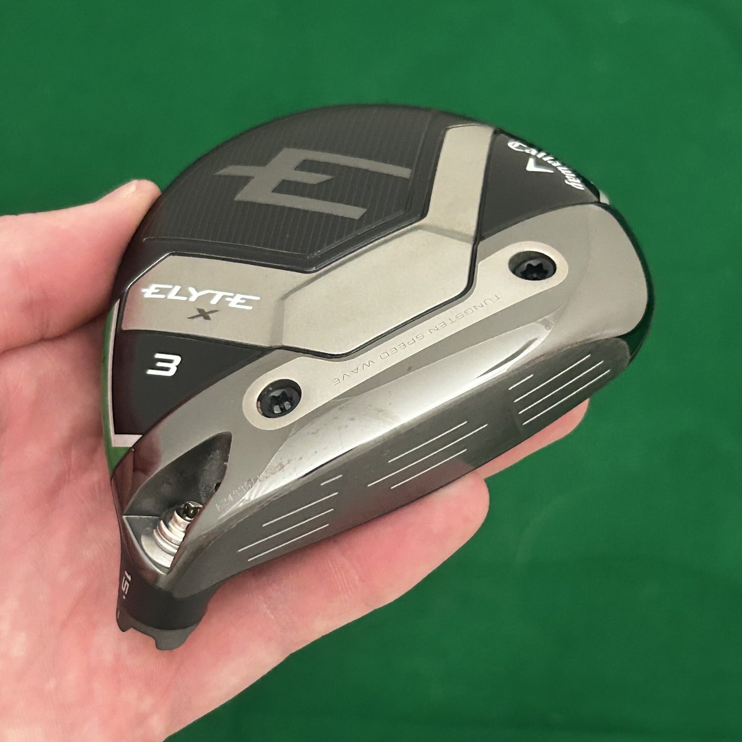 Callaway Elyte X 3 Wood (15*) - Club Head & Cover Only