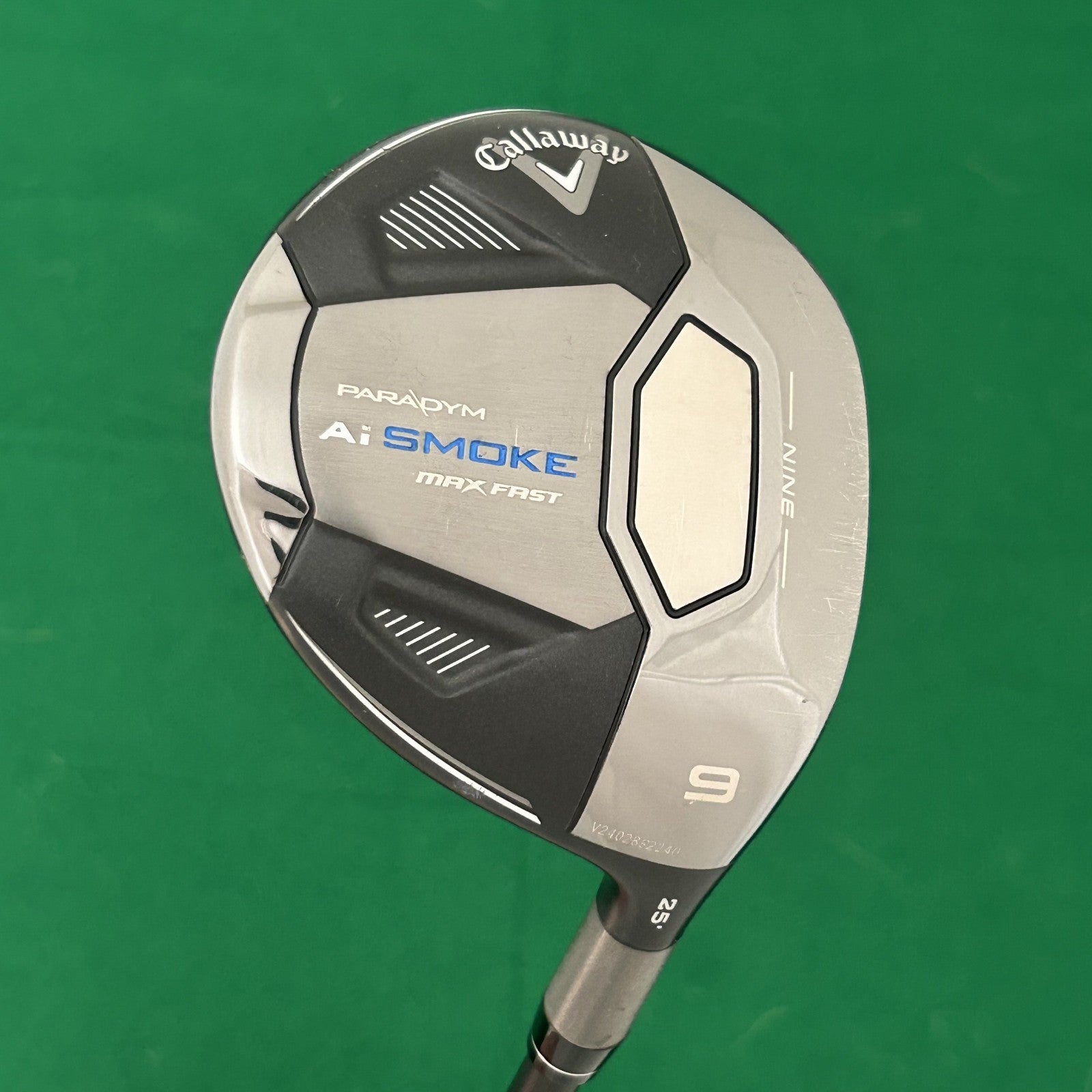 Callaway AI Smoke Max Fast 9 Wood Project X Cypher Black 40 Senior Flex +HC