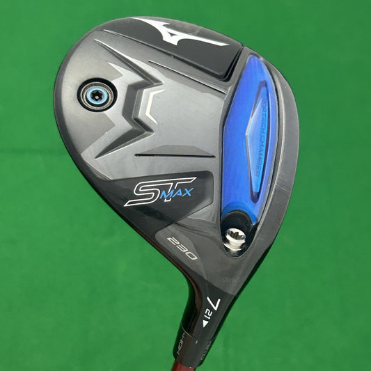 Mizuno ST Max 230 Fairway 7 Wood Project X Denali Red 60 Regular Flex Shaft +HC