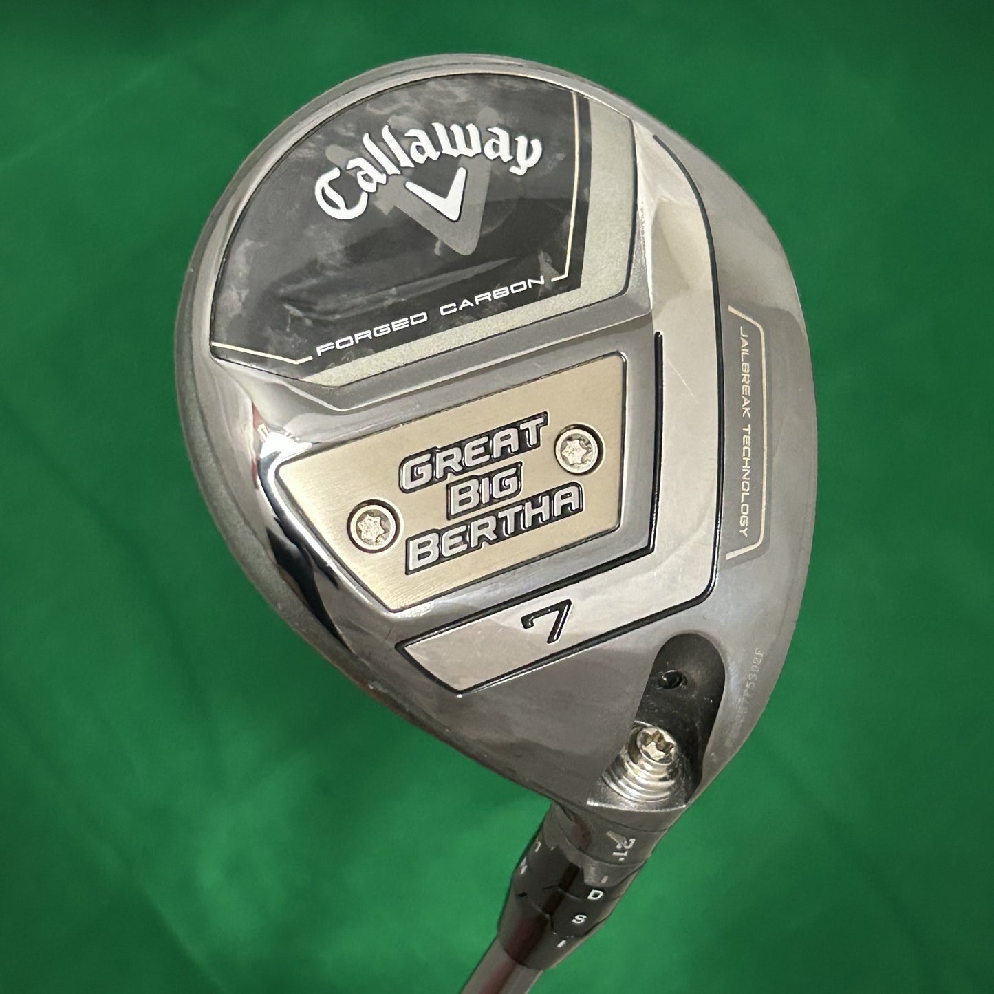 Callaway 2023 Great Big Bertha 7 Wood UST Helium 5 Regular Flex Shaft +HC