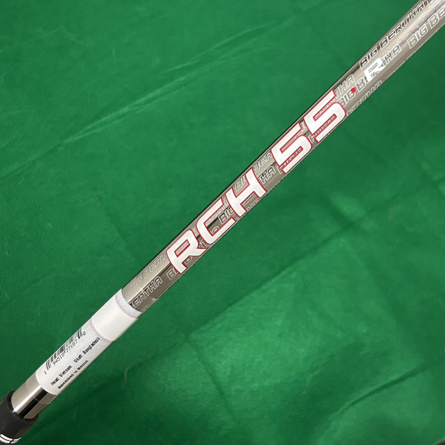 MINT Callaway 2023 Left Handed Big Bertha 7 Wood RCH 55 Regular Flex Shaft +HC