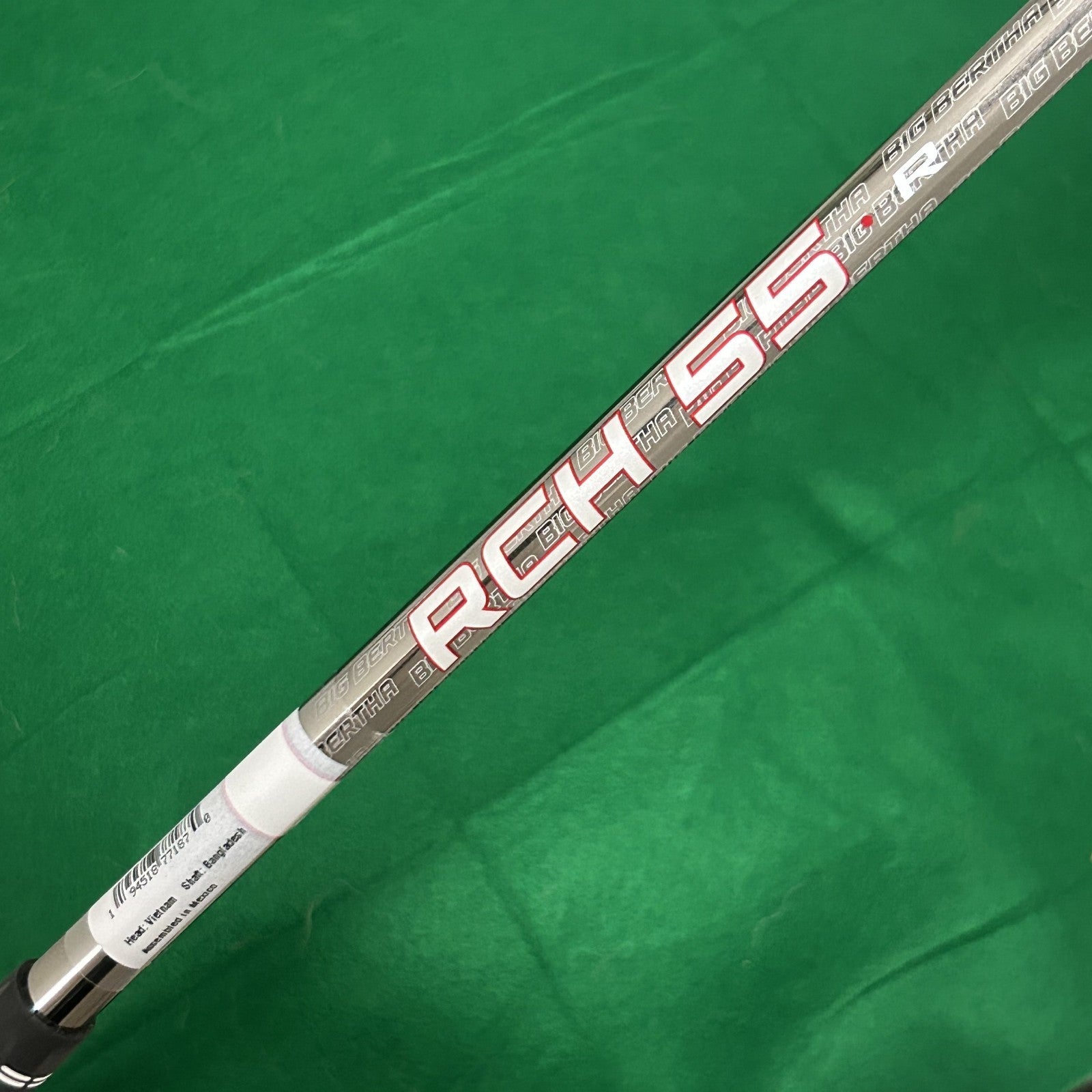 MINT Callaway 2023 Left Handed Big Bertha 7 Wood RCH 55 Regular Flex Shaft +HC