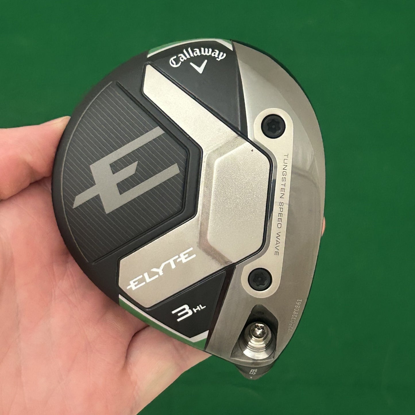 Callaway Elyte 3 Wood HL (16.5*) - Club Head & Cover Only