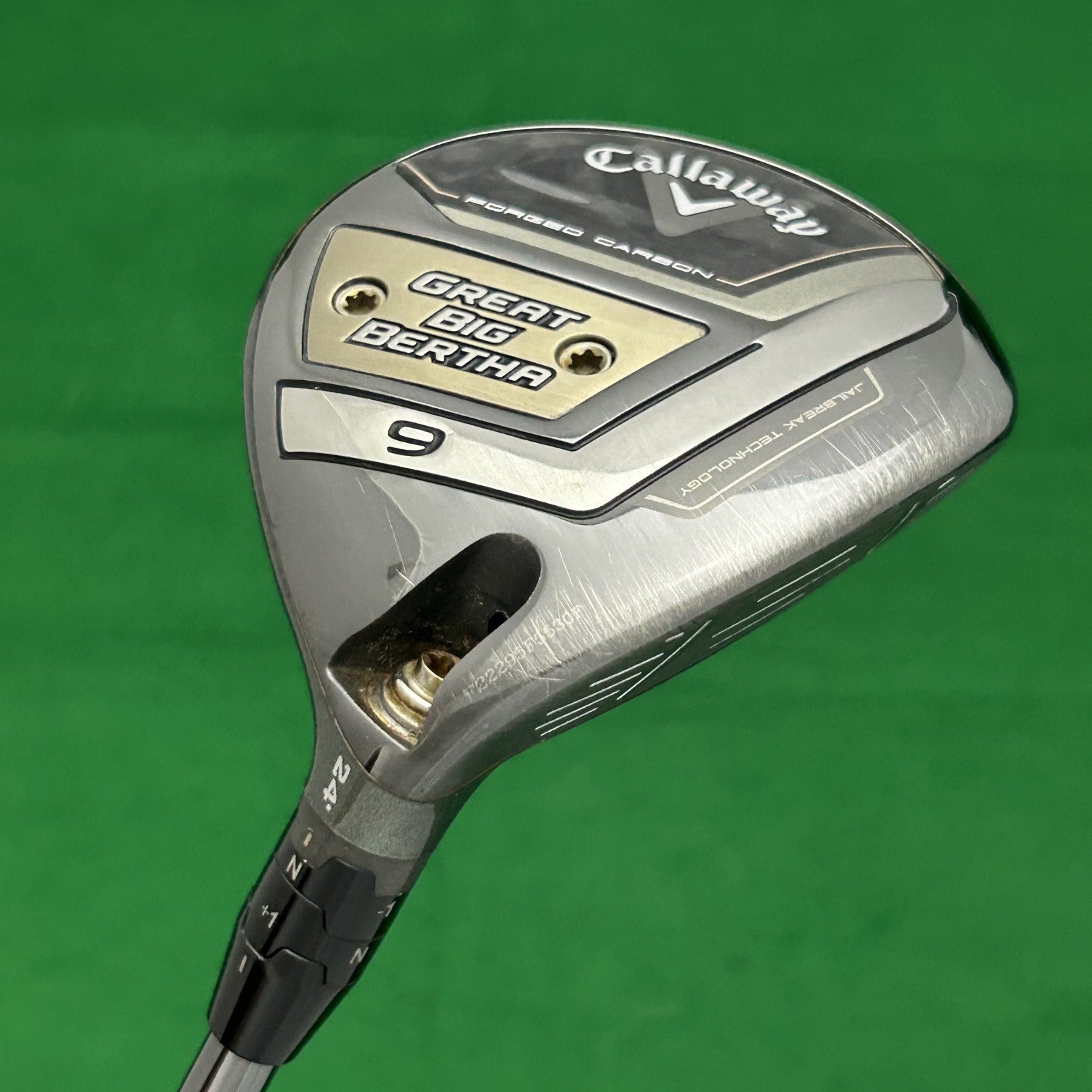 Callaway 2023 Great Big Bertha 9 Wood UST Helium Nanocore IP 40 Senior Flex +HC