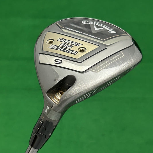Callaway 2023 Great Big Bertha 9 Wood UST Helium Nanocore IP 40 Senior Flex +HC