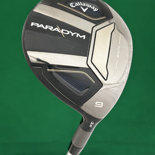 Callaway Paradym 9 Wood Aldila Ascent Blue 50 Senior Flex Shaft +HC