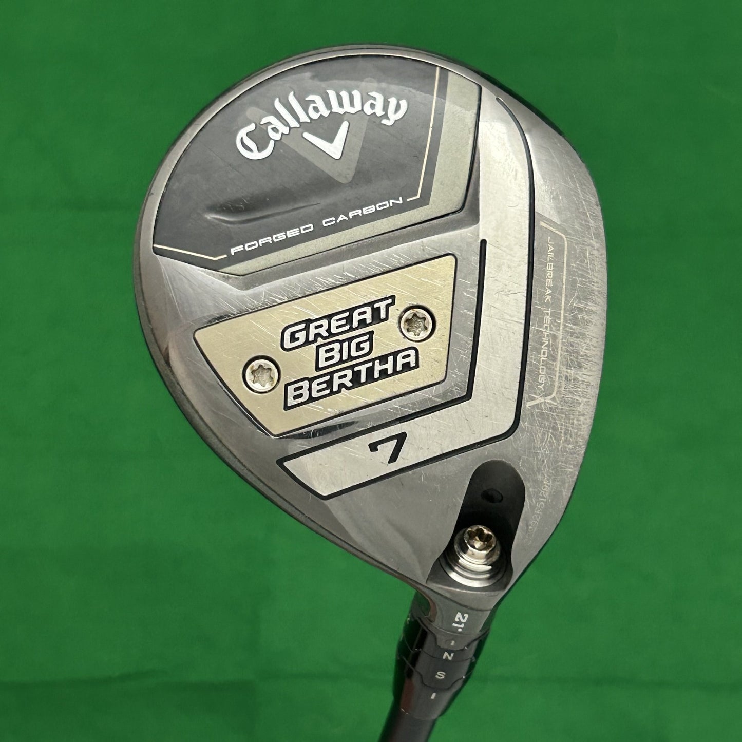 Callaway 2023 Great Big Bertha Fairway 7 Wood Project X Cypher 60 Regular +HC