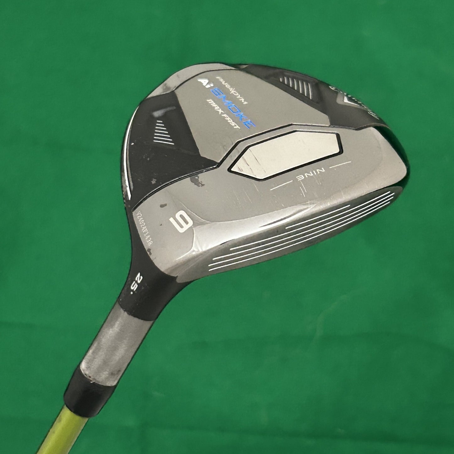 Callaway AI Smoke Max Fast 9 Wood Aldila Green NV 55 Senior Flex +HC