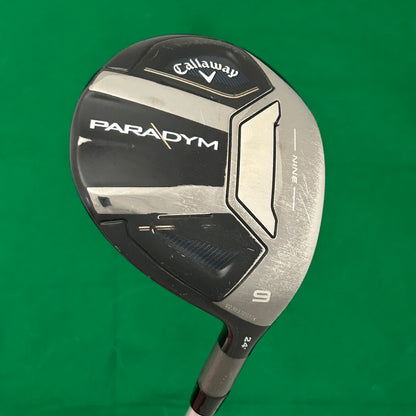 Callaway Paradym 9 Wood Aldila Ascent Blue 40 Senior Flex Shaft